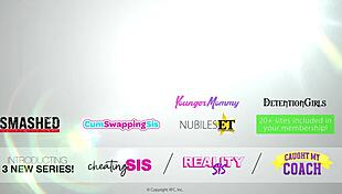 hot blondes ivi rein and rebecca volpetti seduce stepbro for threesome cunilingus and cum swapping