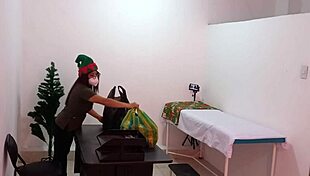 Caught the Nurse Flashing Super Sexy!