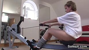 Unfaithful English Mature Lady Sonia Reveals Globes