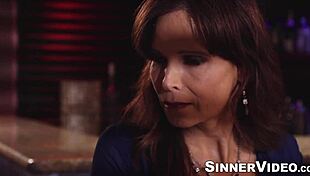 tattooed stepson licked pussy in missionary fuck with stepmom vera king