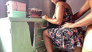 Brunette latina fucks her husband's friend