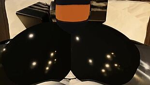 breeding my umbreon slut with big cock, riding and creampie in roblox game