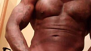 bbc worship with muscular bodybuilder