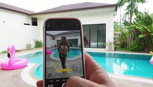 Stepsister sells naked photos but begs brother for POV shots