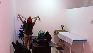 Caught the Nurse Flashing Super Sexy!