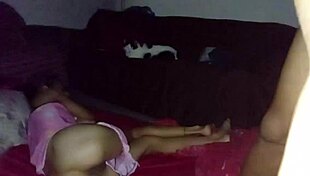 Wife Loves Sideways Pussy Fucking by Husband