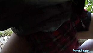 Lost Dog Leads To Hot Outdoors Sex!