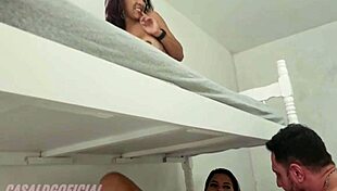 Blonde Housewife Friend Sleeps While I Fuck Her Husband In Bedroom