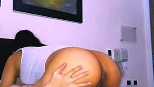 shy schoolgirl seduces spanish teacher in office after class