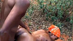 Ebony Girls Feel Huge Cocks Cum On Their Asses