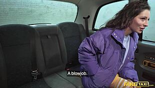 Fake Taxi MILF offers her shaven pussy to pay for her ride 😏