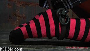 Exploring the contrasts of whipping in sadomasochism practices.