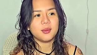 Horny Music Inspires Passion In Asian Teen