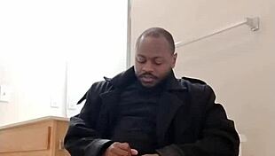 fantasizing about wife with slow motion masturbation in garage