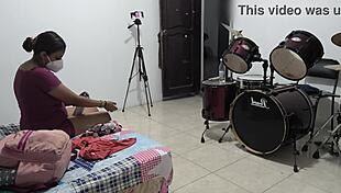 Sexy Housewife Packs Backpack for Venezuelan Vacation. Natural Tits and Horny Adventures Await.