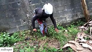 horny farm girl doggy passion