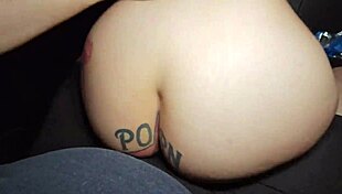 Fucking a Latina Hooker Without a Condom on the Street. Raw Action with Big Tits and Tattoos