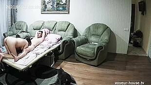 this young couple rides and blows in homemade action