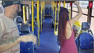 Student encounters old man on public bus in reality setting