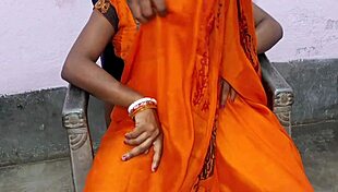 Hot village girl in full nude suhagrat with cum on belly!