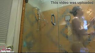 Jelena Jensen Shakes Her Perfect Tits After Hot Shower. Want To See?