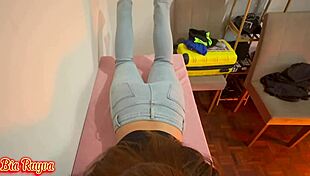 cum in my ass now, how will i go to college with these pants?