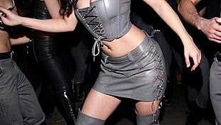 Dirty after work ai illustrated leather porn dream