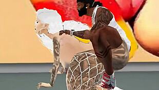 i'm horny slut barbie city and ghetto pornstar agent's cock is in my holes 6