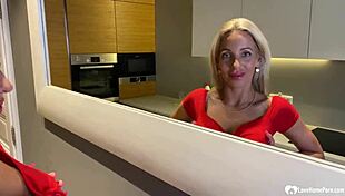 smoking blonde milf fingering herself, gonna get you hard?