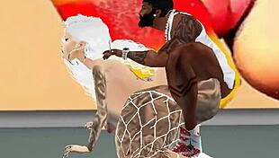 i'm horny slut barbie city and ghetto pornstar agent's cock is in my holes 6