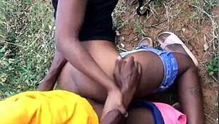 Teen Bent Over for Monster Cock Creampie