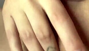 Beautiful Tall Brunette Teen's Pussy Up Close Cum In Mouth.