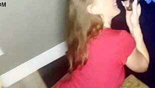 Brandi Meets BBC Stranger at First Glory Hole Visit