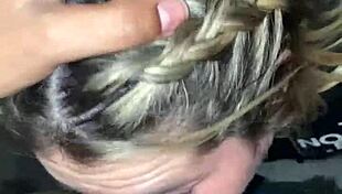 rich blonde and black guy in a surprising encounter