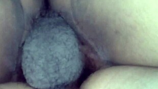 intense doggystyle fucking with bent over shaved pussy