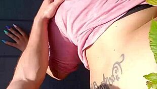 Intense Outdoor Deepthroat Blowjob By BBW Latina With Gagging