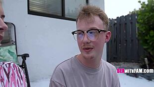 Step-Mom Cubbi Thompson Uses Her Jiggly Bits For Oral With Jimmy Michaels In POV