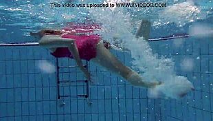 anna netrebko softcore swimming in underwater pool teasing
