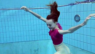 anna netrebko softcore swimming in underwater pool teasing