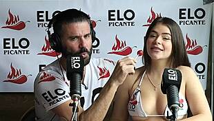 ema ribeiro acepto los desafios de elo podcast in a cute colombian interview