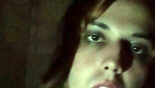 Alice the redhead shemale craves a big black cock.