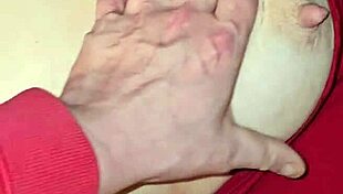 Milf cums with big tits and big orgasm