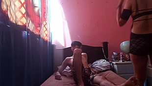 Stepsister Asks For Homework Help In Homemade Video