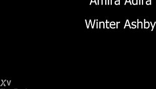 Winter Amirah And Sensual Lesbian Scissoring Encounter