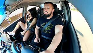 Uber Passenger Flashes Driver 😏