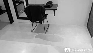 Oh, big booty Russian, you're bent over for doggystyle pounding!