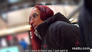 Gorgeous Czech Kitten Gets Teased In The Mall And Pounded In Pov!