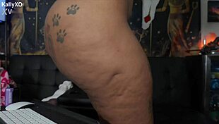 Ebony Pornstar Stretches All Holes With Toys And Intense Action