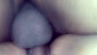 intense doggystyle fucking with bent over shaved pussy