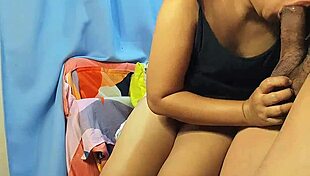 pinay homemade couple enjoys family time together